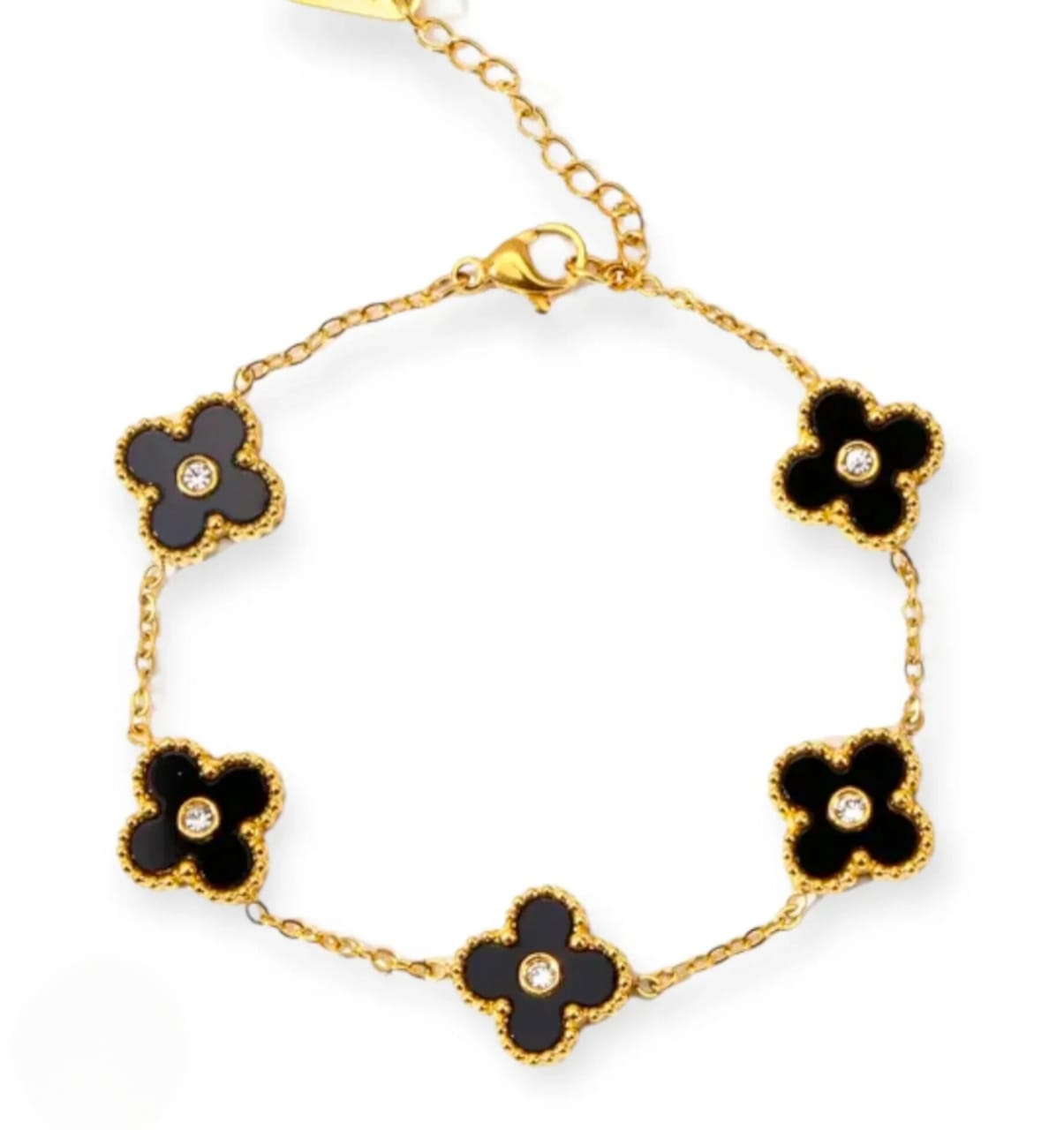 Studded Clover Bracelet