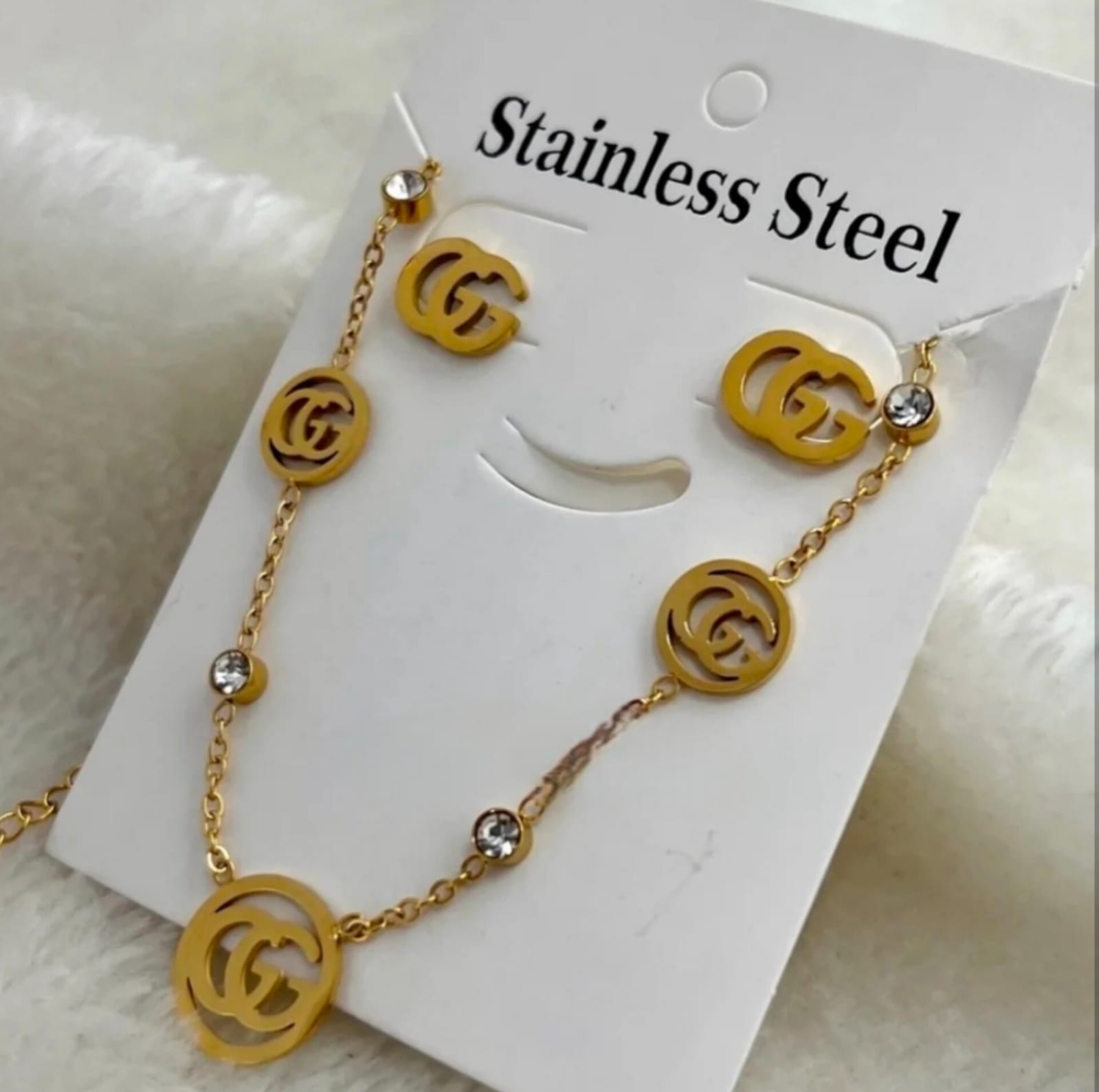 GUCCI Inspired Stainless Steel Set