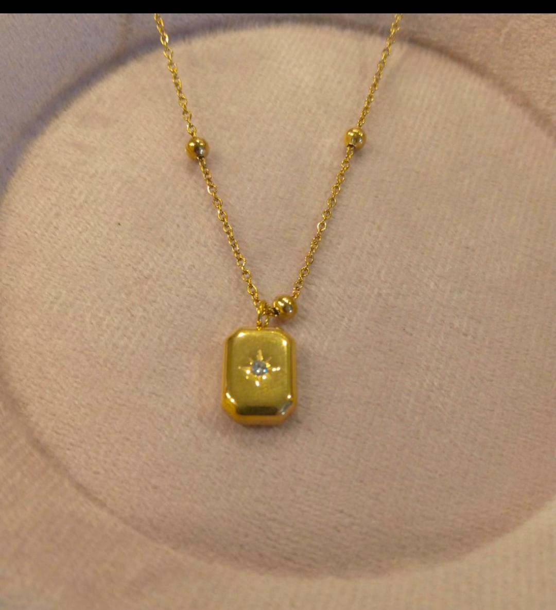 Golden Stainless Steel Pendant