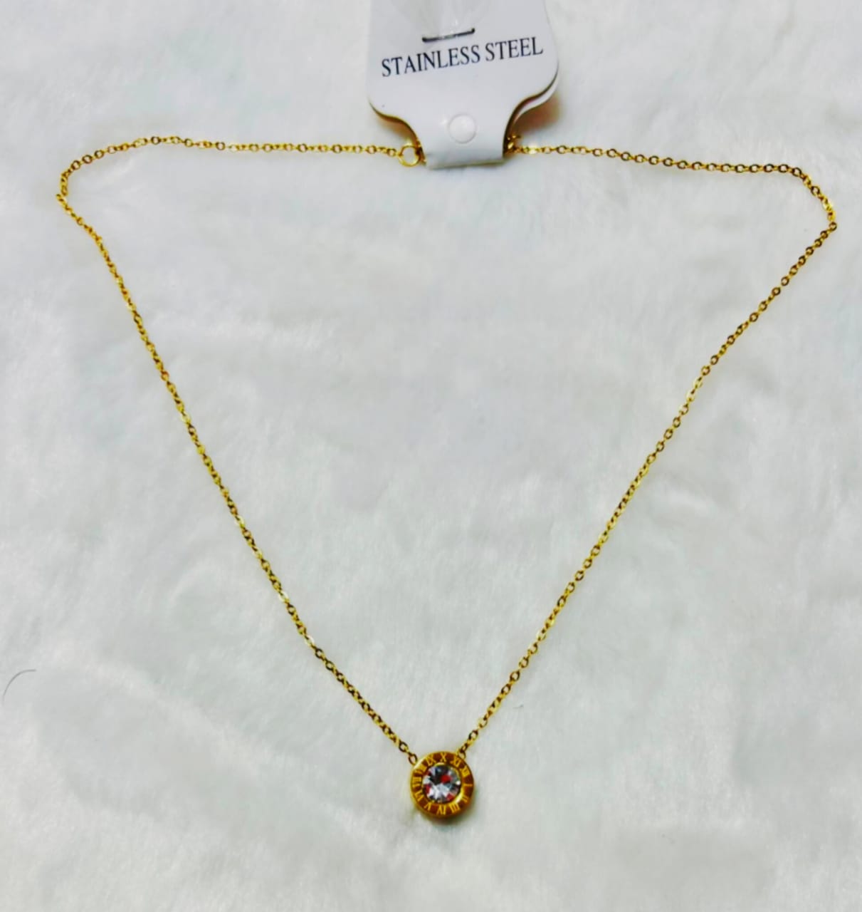 Stainless Steel Roman Pendant