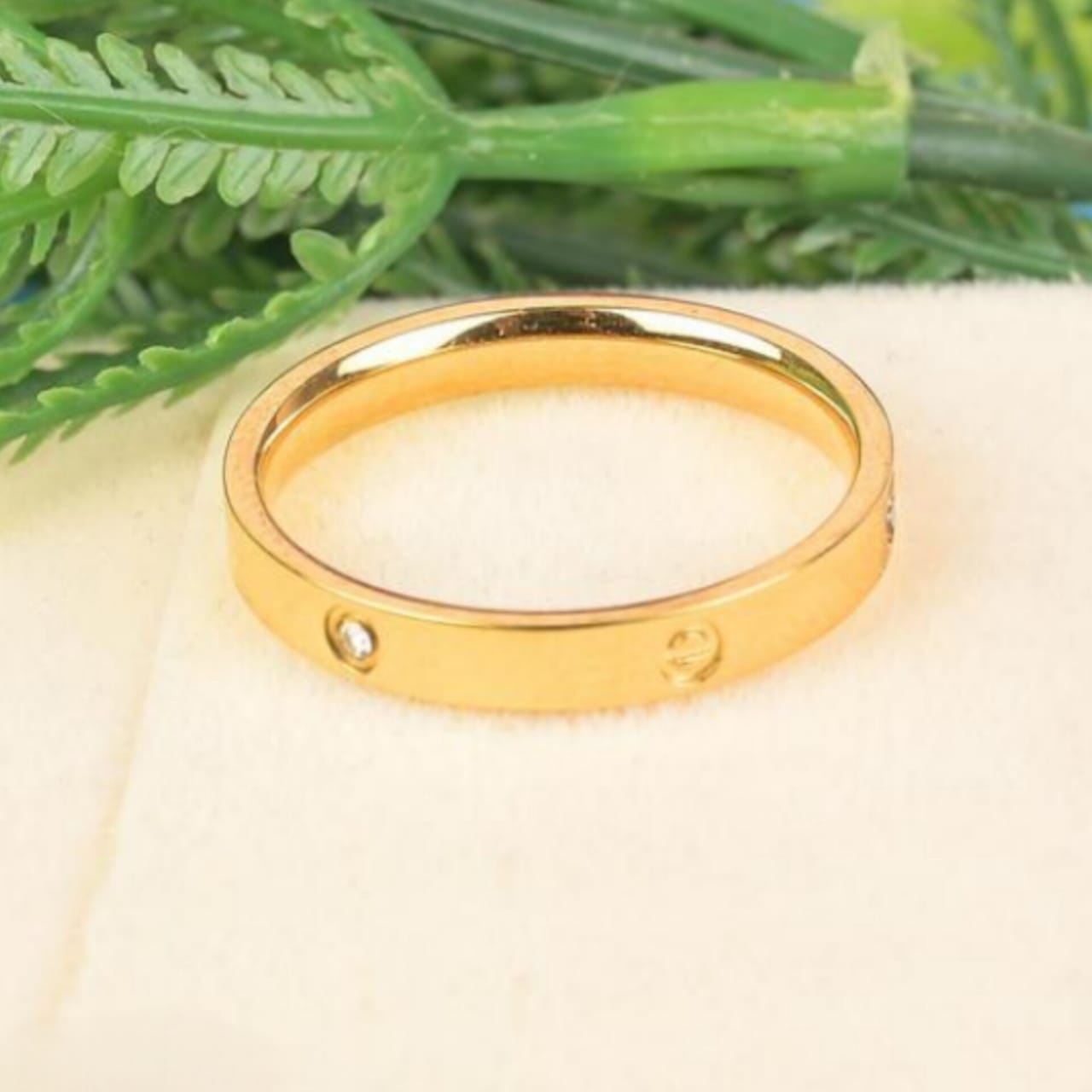 Diamond Cartier Rose Gold Ring